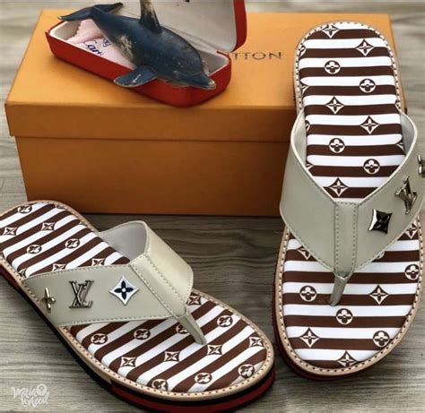 louis vuitton alippers|Louis Vuitton slippers for men.